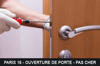 Ouverture de porte