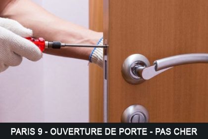 Ouverture de porte