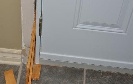 installer une porte d'entrée