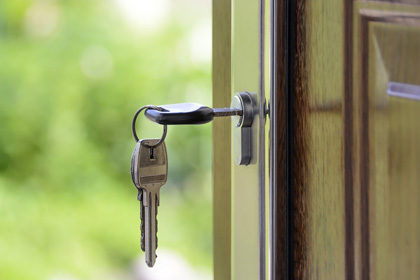 ouverture de porte